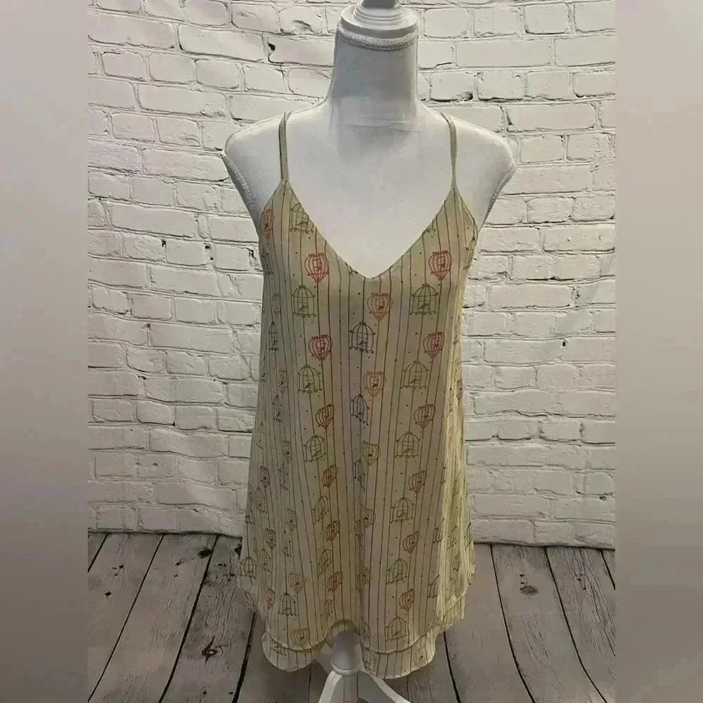 Judith March Birdcage Halter /Swing Dress Size Medium NWT